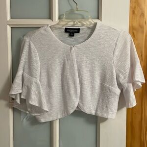 White cover for dress or tops.